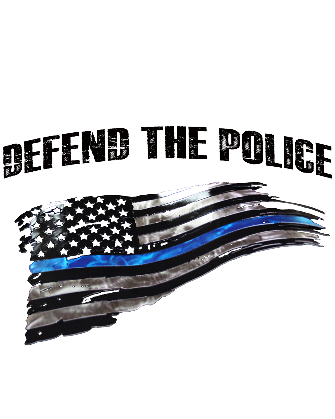 Defend The Police 2 - Thin Blue Line Sticker