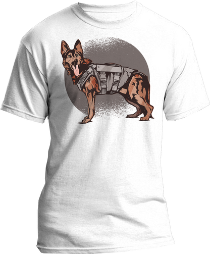 German Shepard K-9 T-Shirt