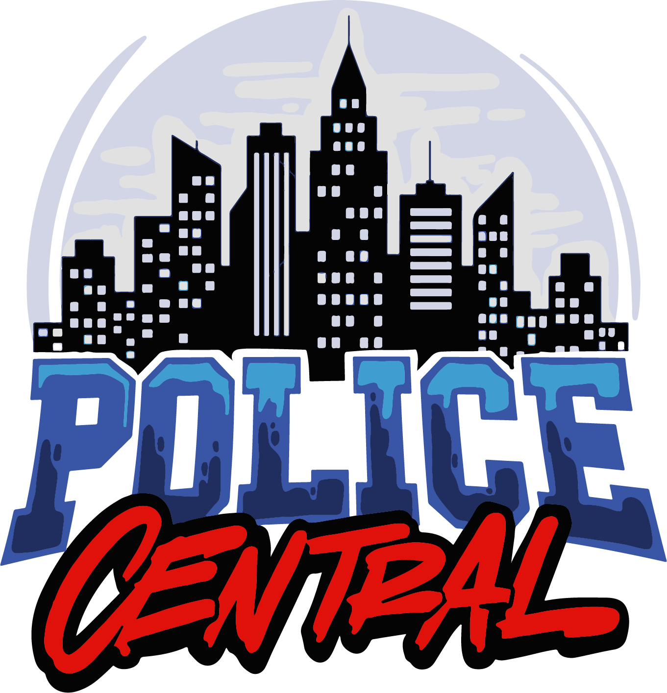 Police Central Logo Sticker