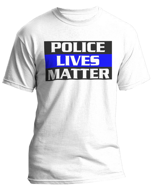 Police Lives Matter - Thin Blue Line T-Shirt